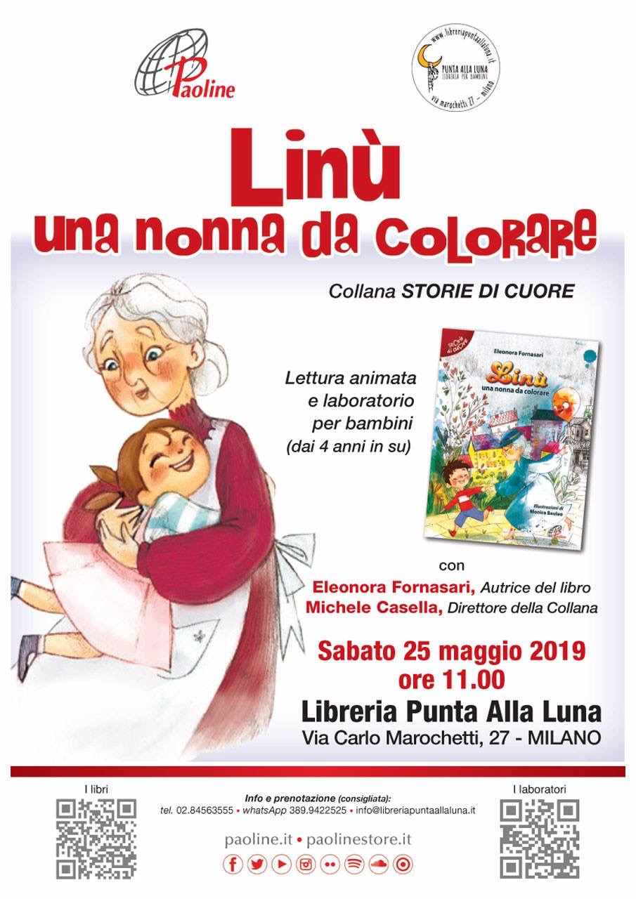 Linù una nonna da colorare