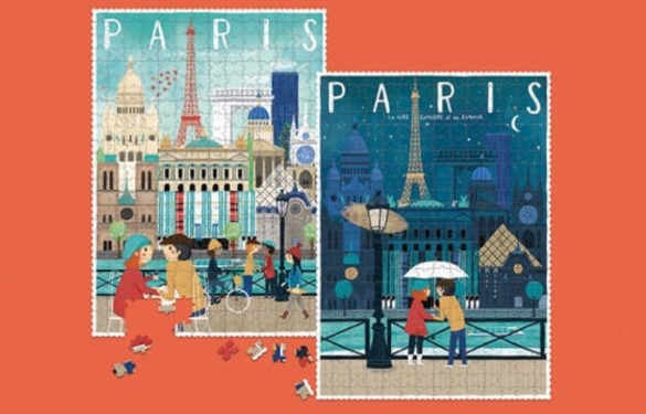 Puzzle Parigi – Giorno e Notte 350 pz.